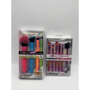 MODA Prismatic Total Face Flip Brush Kit NEW Lot Of 2